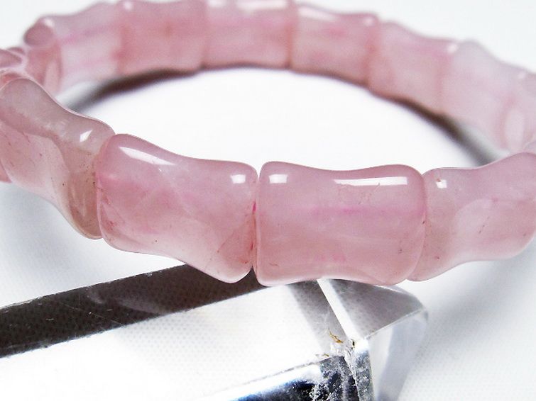 ローズクォーツ バングル [t189-3403] 3枚目