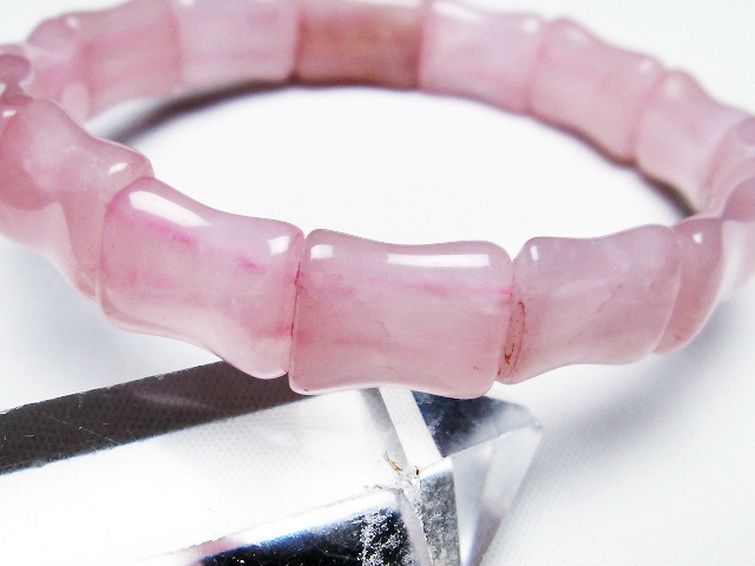 ローズクォーツ バングル [t189-3441] 3枚目