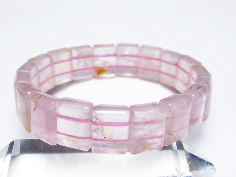 ローズクォーツ バングル [T189-3585] 1枚目