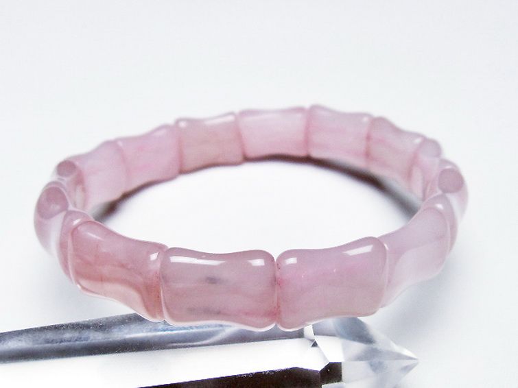 ローズクォーツ バングル [t189-3659] 1枚目
