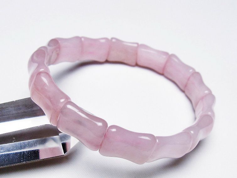 ローズクォーツ バングル [t189-3659] 2枚目