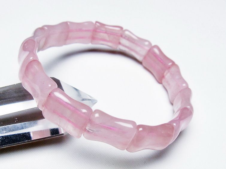 ローズクォーツ バングル [t189-3672] 2枚目
