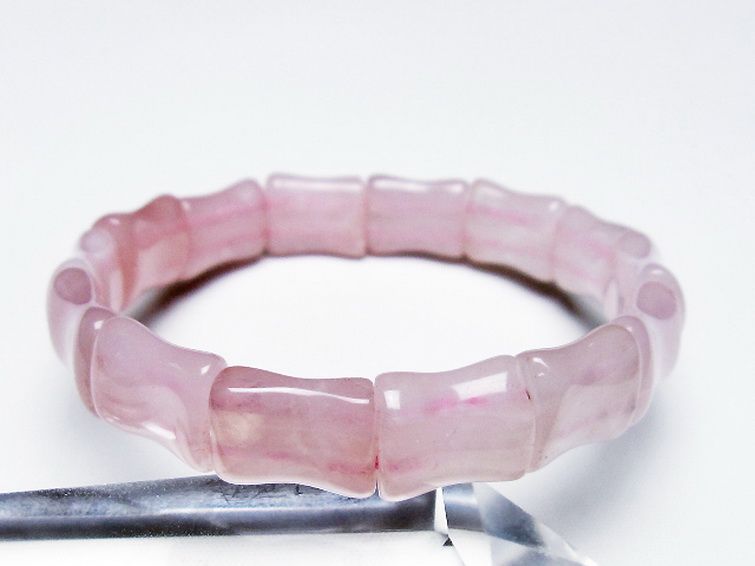 ローズクォーツ バングル [t189-3684] 1枚目