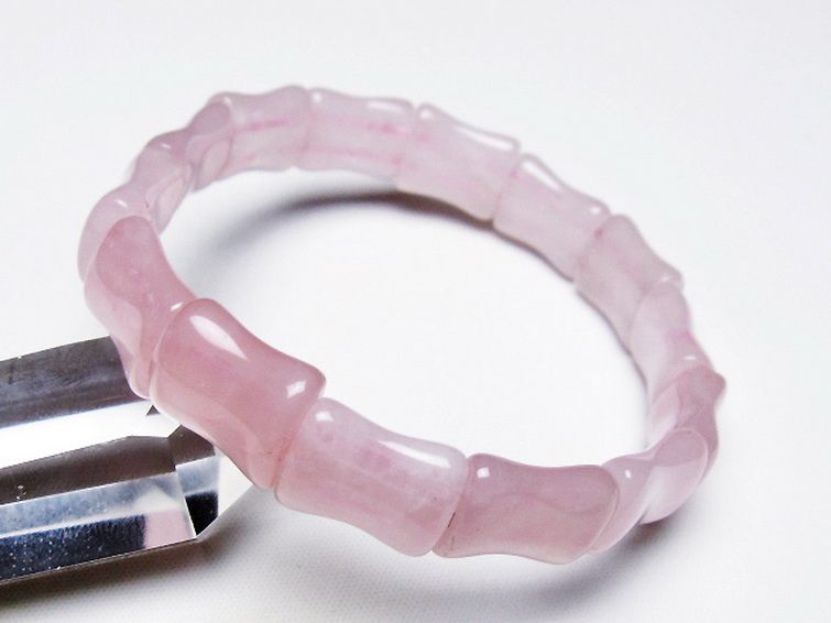 ローズクォーツ バングル [t189-3684] 2枚目