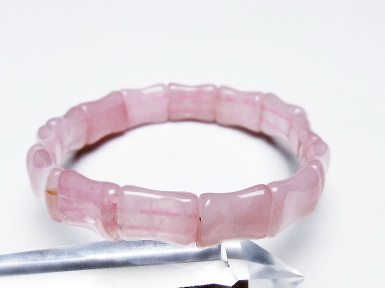 ローズクォーツ バングル [t189-3713] 1枚目