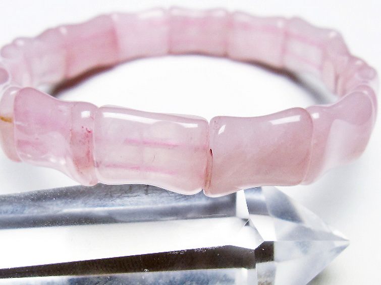 ローズクォーツ バングル [t189-3713] 3枚目