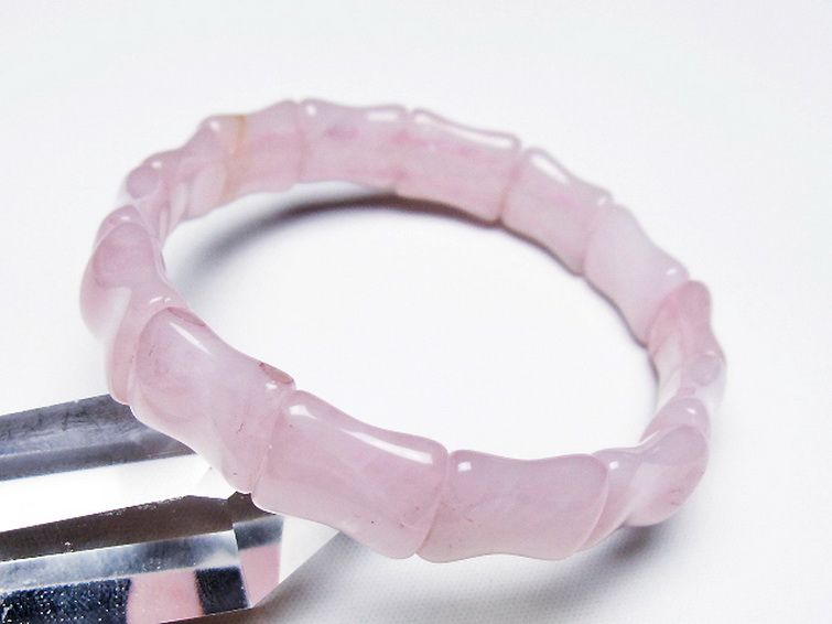 ローズクォーツ バングル [t189-3716] 2枚目