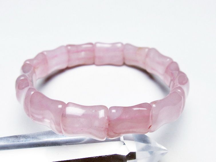 ローズクォーツ バングル [t189-3722] 1枚目