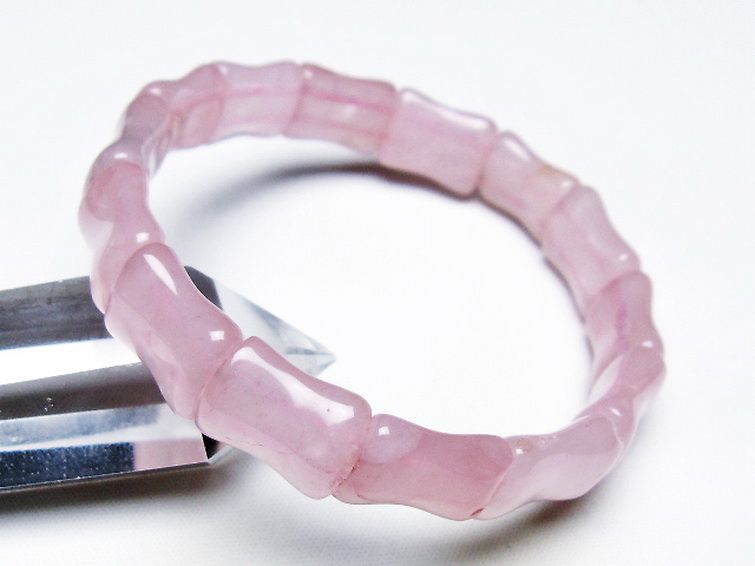 ローズクォーツ バングル [t189-3722] 2枚目