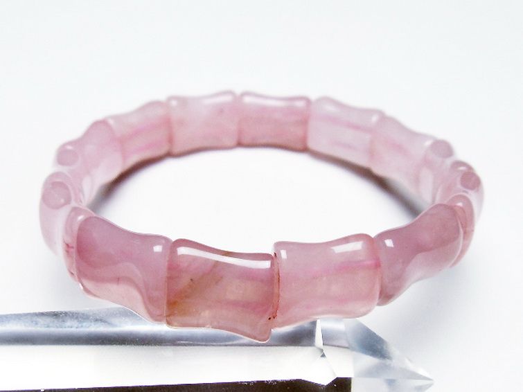 ローズクォーツ バングル [t189-3732] 1枚目