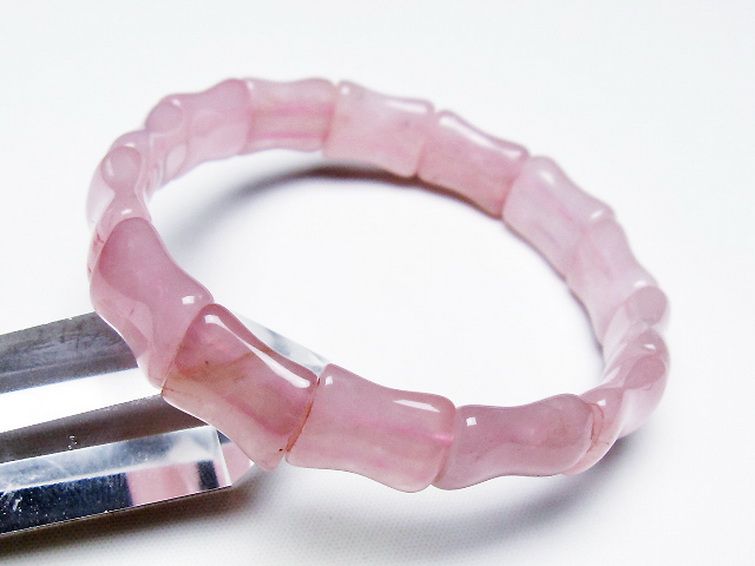 ローズクォーツ バングル [t189-3732] 2枚目