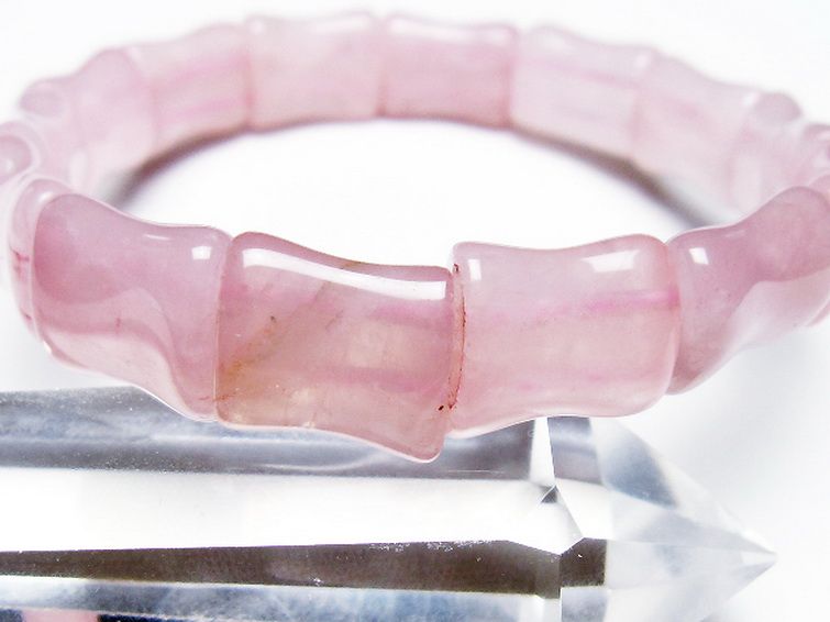 ローズクォーツ バングル [t189-3732] 3枚目