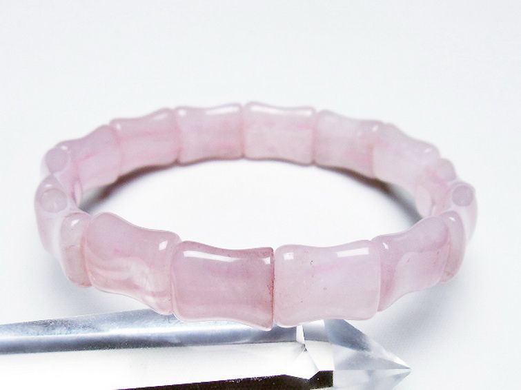 ローズクォーツ バングル [t189-3737] 1枚目