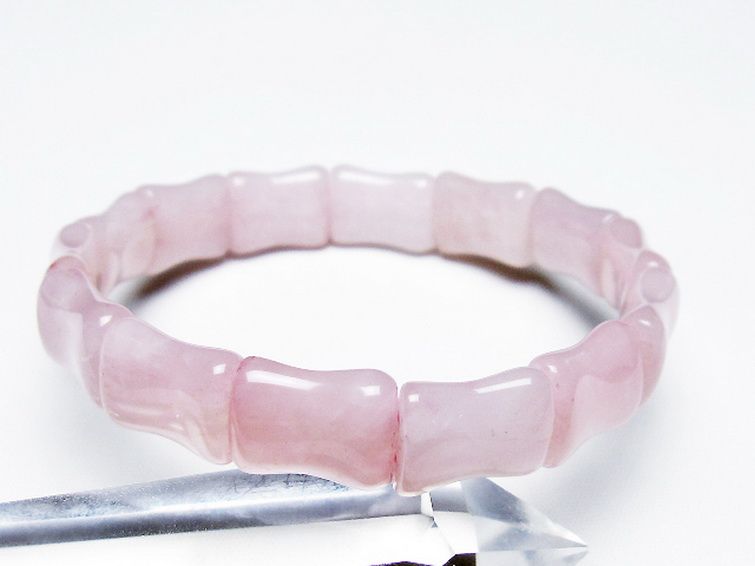 ローズクォーツ バングル [t189-3745] 1枚目