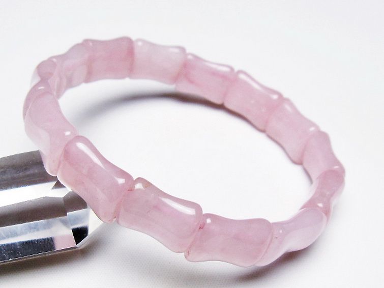 ローズクォーツ バングル [t189-3746] 2枚目