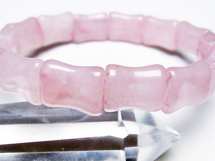 ローズクォーツ バングル [t189-3746] 3枚目