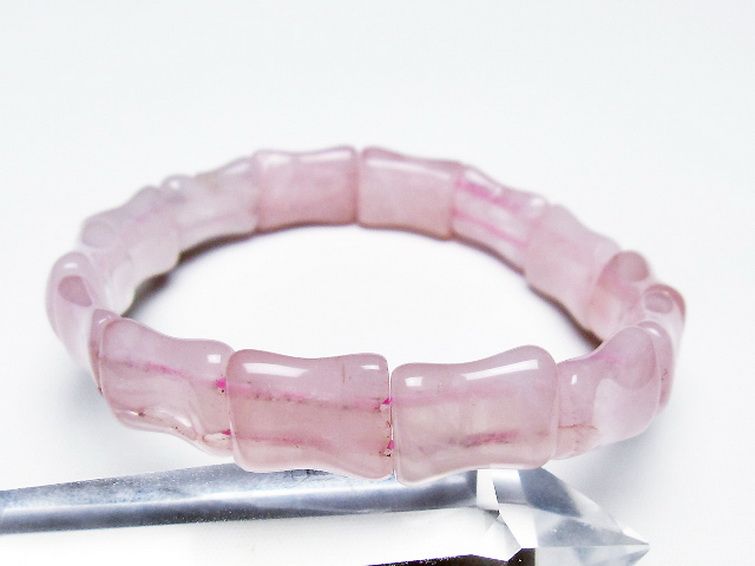 ローズクォーツ バングル [t189-3751] 1枚目