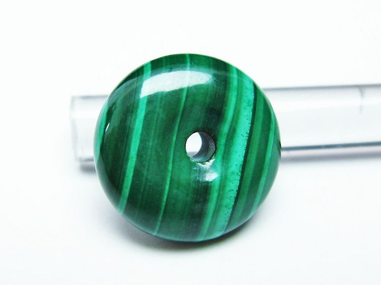 マラカイト 平安扣 [t19-3339] 2枚目