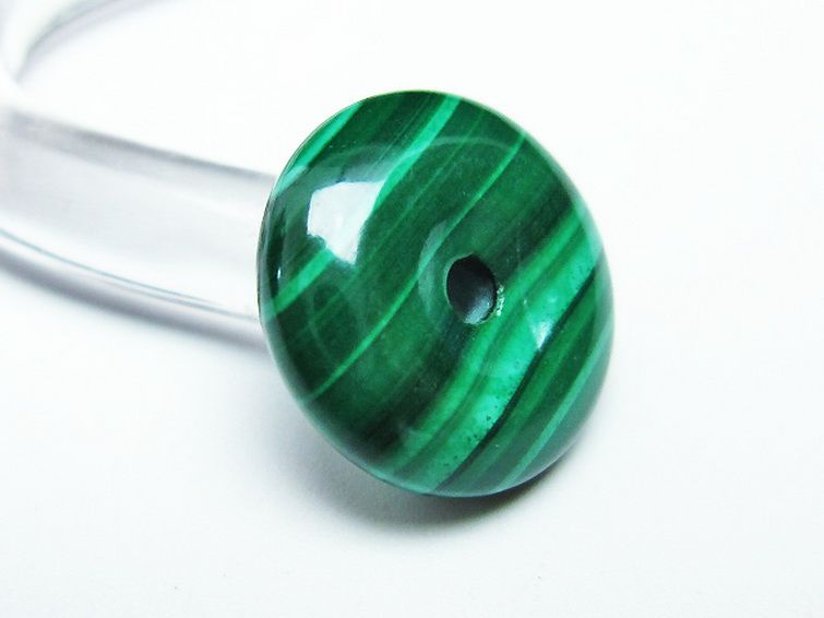 マラカイト 平安扣 [t19-3339] 3枚目