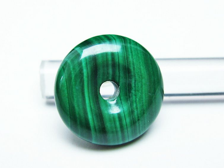 マラカイト 平安扣 [t19-3350] 2枚目