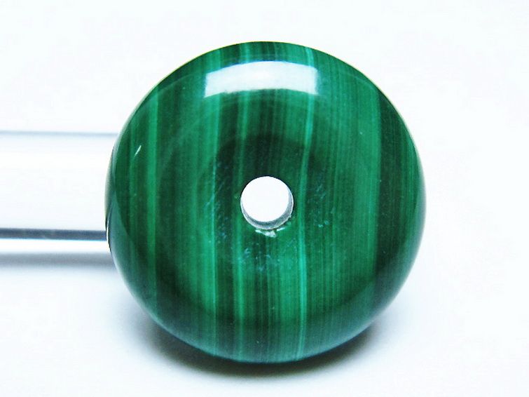 マラカイト 平安扣 [t19-3758] 2枚目