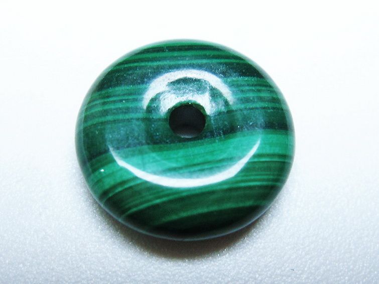 マラカイト 平安扣 [t19-3766] 3枚目