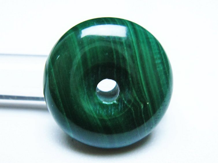 マラカイト 平安扣 [t19-3771] 1枚目