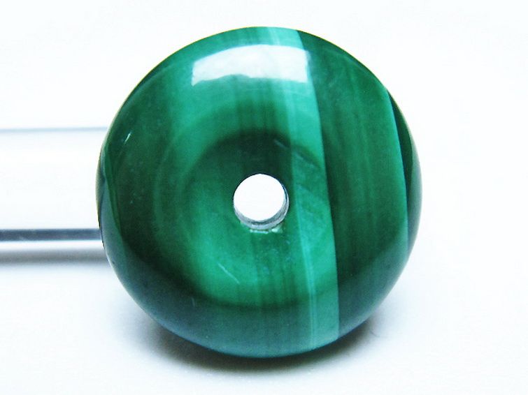 マラカイト 平安扣 [t19-3773] 1枚目