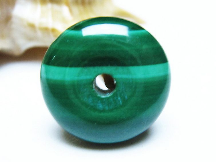 マラカイト 平安扣 [t19-3773] 2枚目