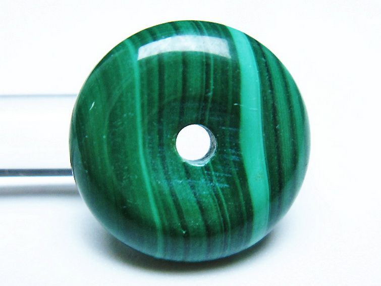 マラカイト 平安扣 [t19-3796] 2枚目