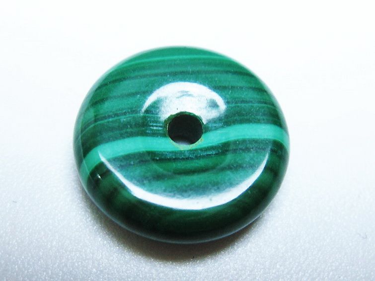 マラカイト 平安扣 [t19-3796] 3枚目