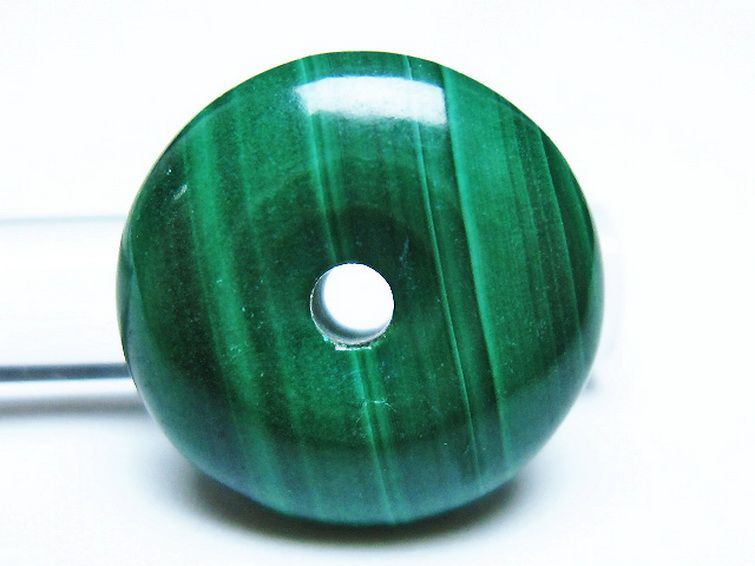 マラカイト 平安扣 [t19-3801] 2枚目