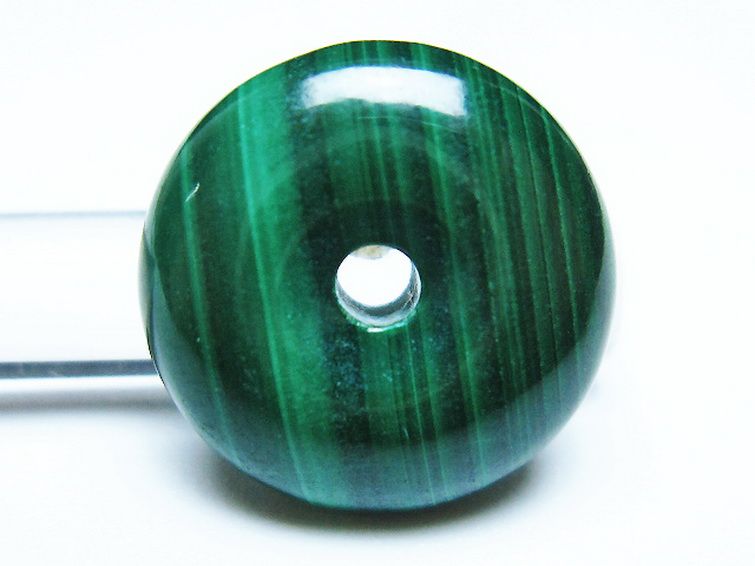 マラカイト 平安扣 [t19-3805] 2枚目