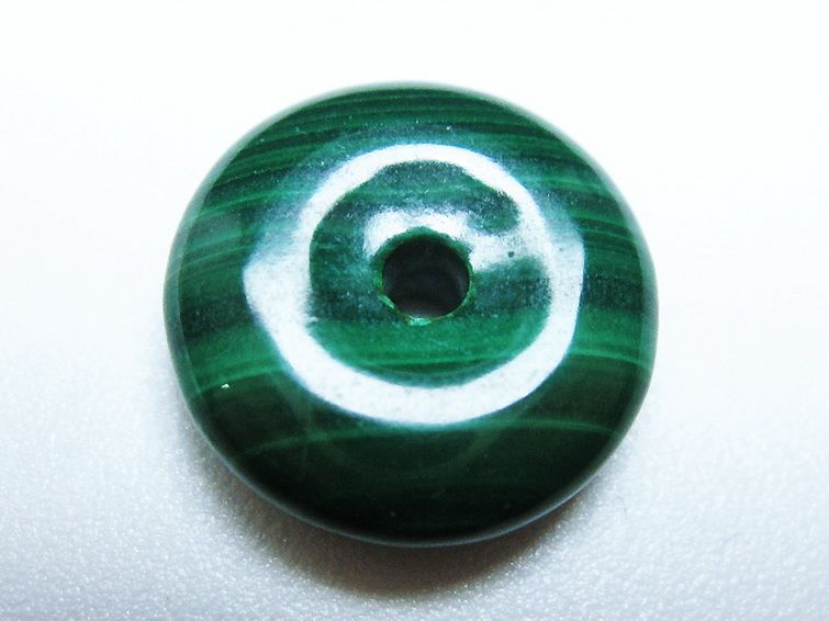 マラカイト 平安扣 [t19-3805] 3枚目