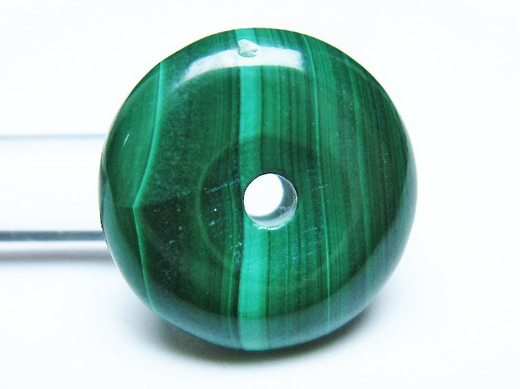 マラカイト 平安扣 [t19-3811] 1枚目