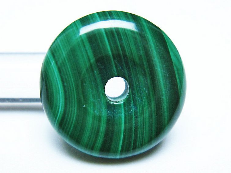 マラカイト 平安扣 [t19-3820] 2枚目