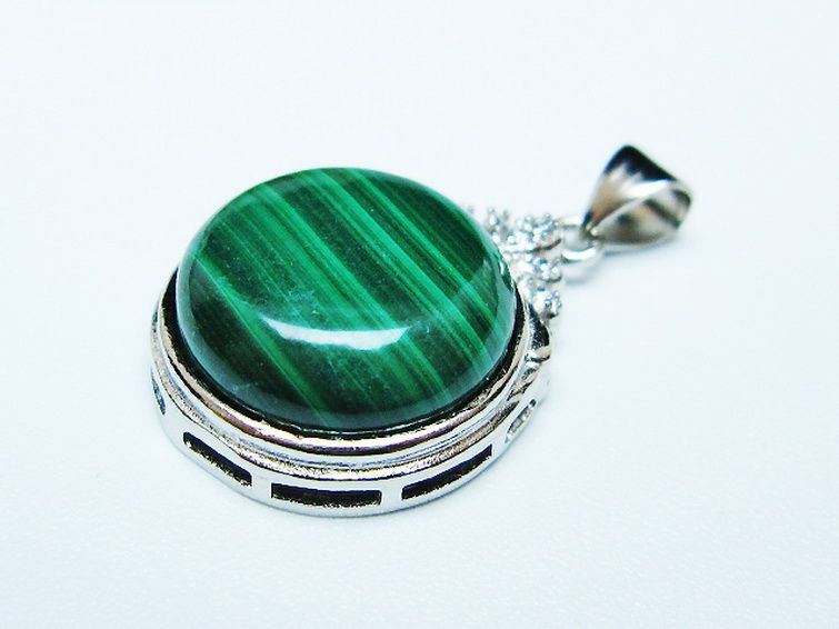 マラカイト ペンダント [T19-3864] 3枚目