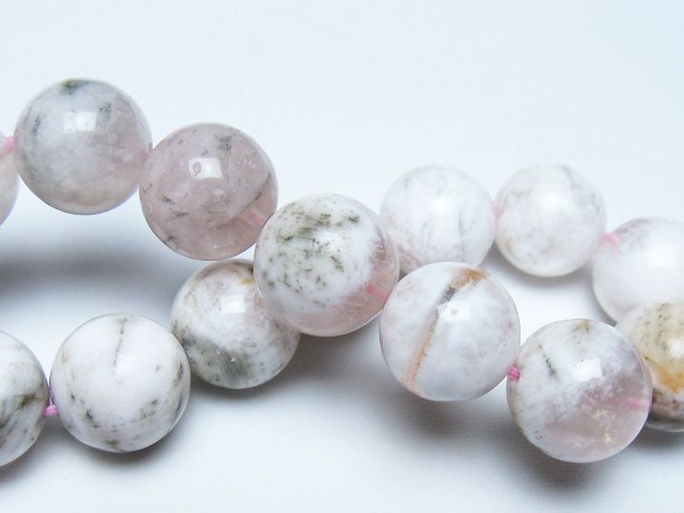 セリサイト イン クォーツ ブレスレット 14mm [t190-1742] 2枚目