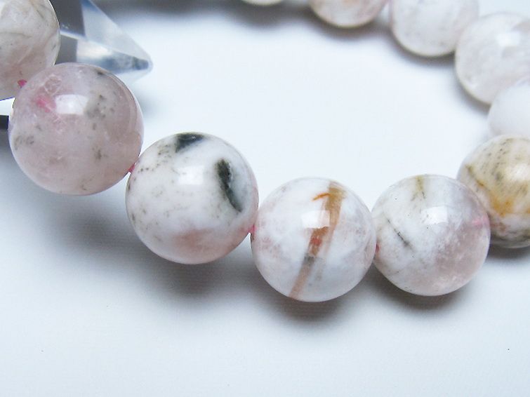 セリサイト イン クォーツ ブレスレット 14mm [t190-1742] 3枚目