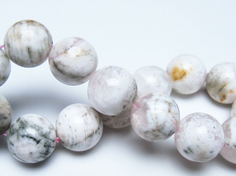 セリサイト イン クォーツ ブレスレット 15mm [t190-1745] 2枚目