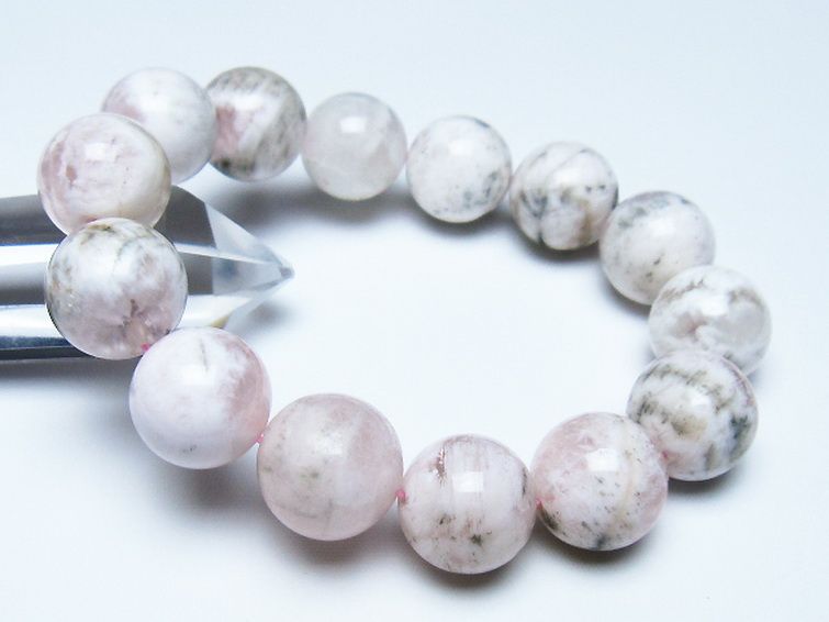 セリサイト イン クォーツ ブレスレット 16mm [t190-1747] 1枚目