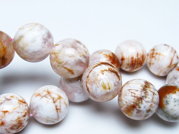 セリサイト イン クォーツ ブレスレット 16mm [t190-1751] 2枚目