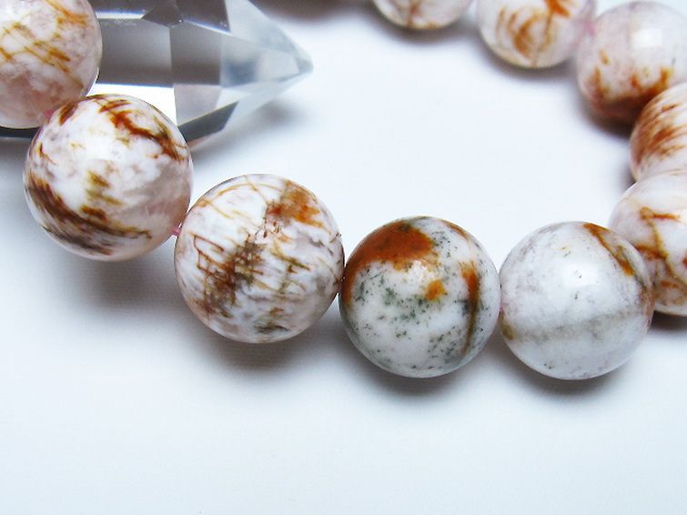 セリサイト イン クォーツ ブレスレット 16mm [t190-1751] 3枚目