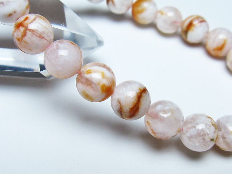 セリサイト イン クォーツ ブレスレット 9mm [t190-1764] 3枚目