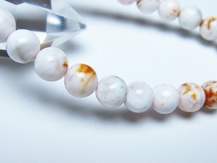 セリサイト イン クォーツ ブレスレット 7mm [t190-1772] 3枚目