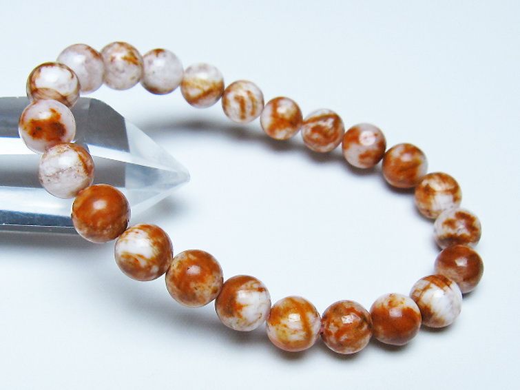 セリサイト イン クォーツ ブレスレット 8mm [t190-1811] 1枚目