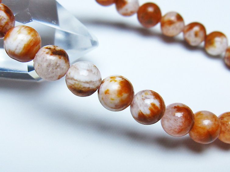 セリサイト イン クォーツ ブレスレット 7mm [t190-1813] 3枚目