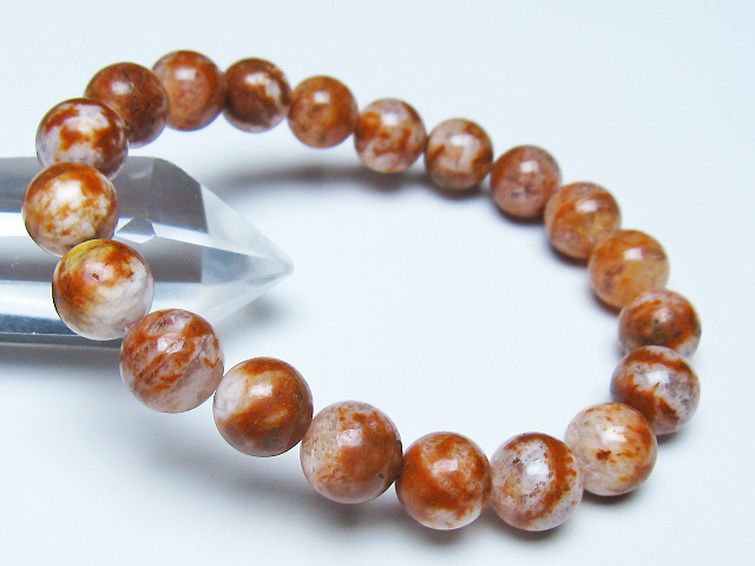 セリサイト イン クォーツ ブレスレット 10mm [t190-1821] 1枚目