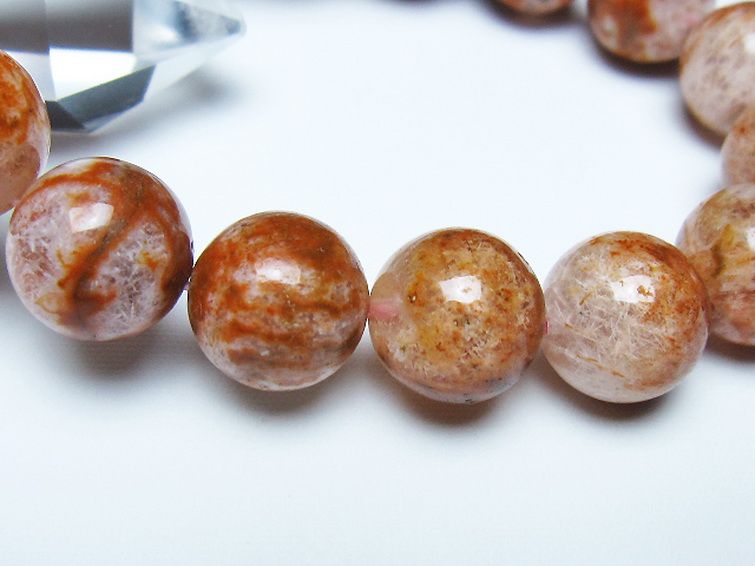 セリサイト イン クォーツ ブレスレット 14mm [t190-1828] 3枚目