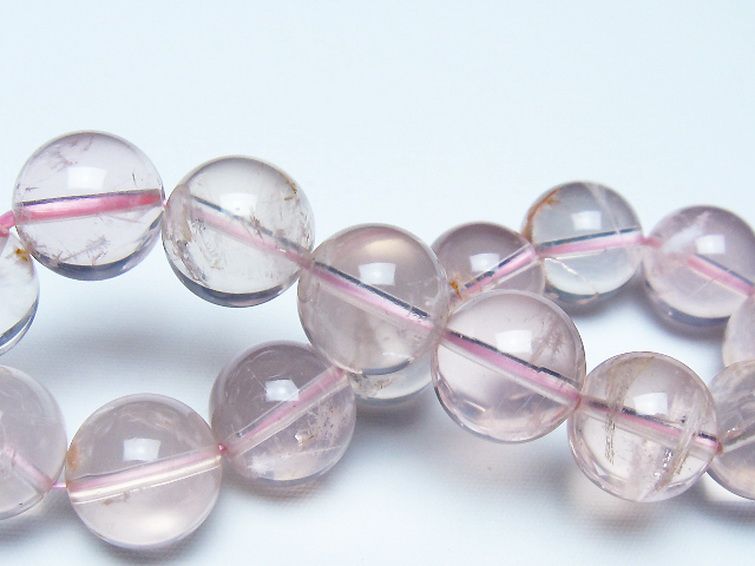 セリサイト イン クォーツ ブレスレット 14mm [t190-1846] 2枚目